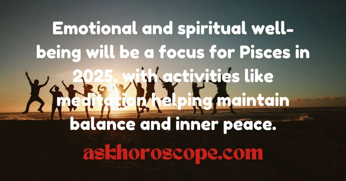 Pisces Horoscope 2025 Health Quote